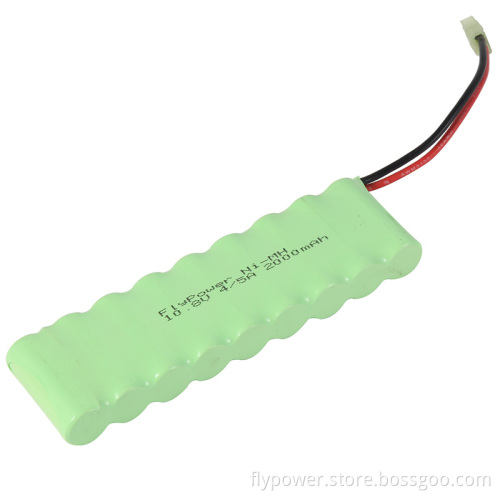 10.8V 4/5A2000mAh Ni-MH High Power Rechargeable Battery Pack for Airsoft Gun (9S of FH-4/5A2000P)